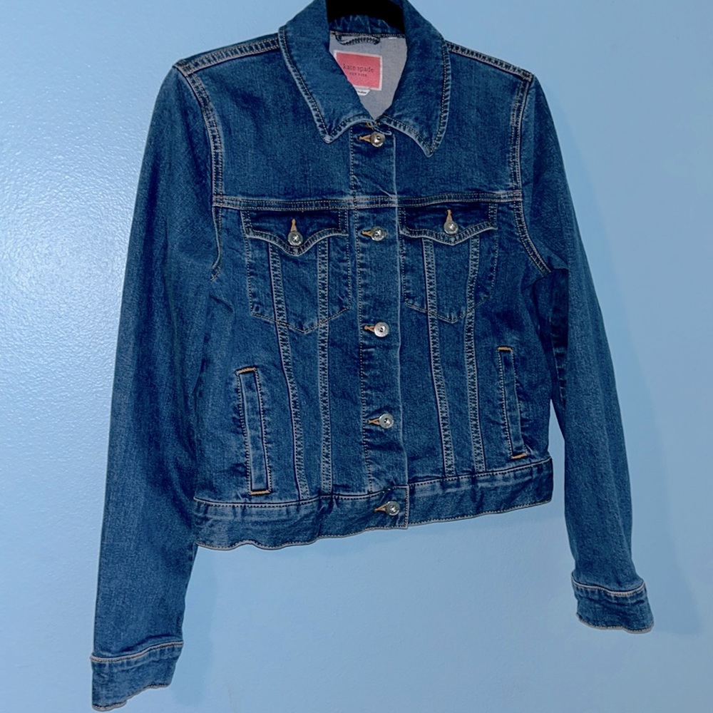 Kate Spade denim jacket, Size Medium.